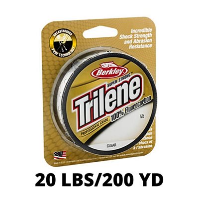 Ligne TRILENE Fluorocarbon 100% Professionnal Grade 20lbs / 200yd