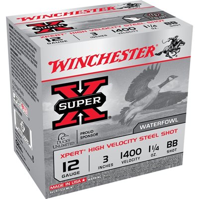 MUNITION SUPER X ACIER CAL.12 3" 1 1 / 4OZ. #BB WEX123HBB