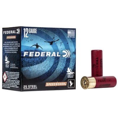 FEDERAL MUNITION SPEED-SHOK STEEL CAL. 12 3" 1 1 / 4OZ. #1 WF142-1