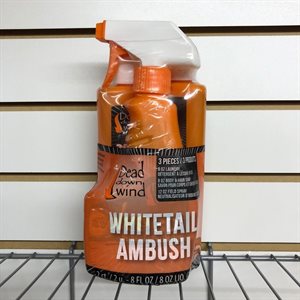 Ensemble éliminateur d'odeur Whitetail Ambush (détergent 8oz, savon 8oz, neutralisateur 12oz)