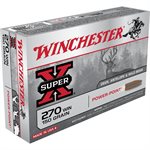 MUNITION SUPER X CAL. 270 WIN 150GR POWER-POINT X2704