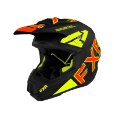 FXR CASQUE TORQUE TEAM HELMET 22 BLACK / INFERNO SMALL