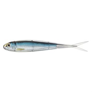 Leurre souple Twitch Minnow Silver / blue