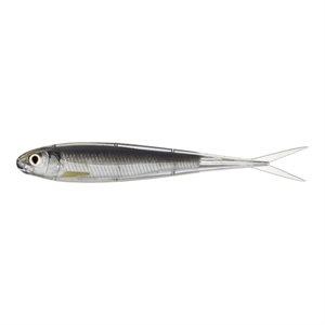 Leurre souple Twitch Minnow silver / smoke